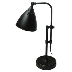 Room & Retreat Home Metal Adjustable Table Lamp