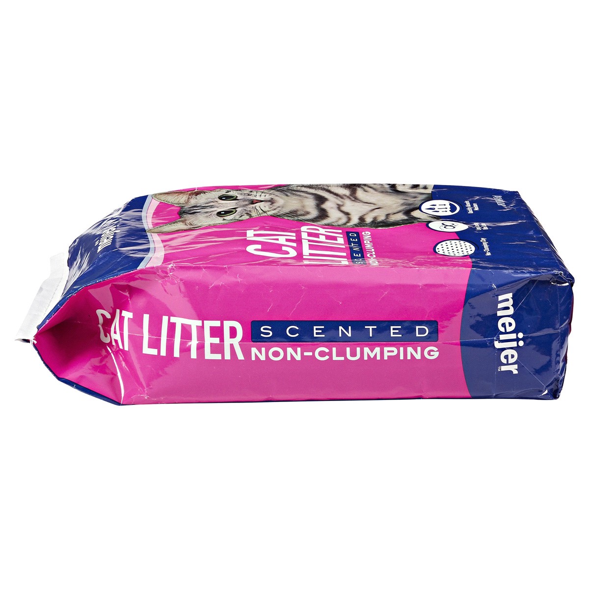 slide 3 of 3, Meijer Non-Clumping Cat Litter, Scented, 10 lb