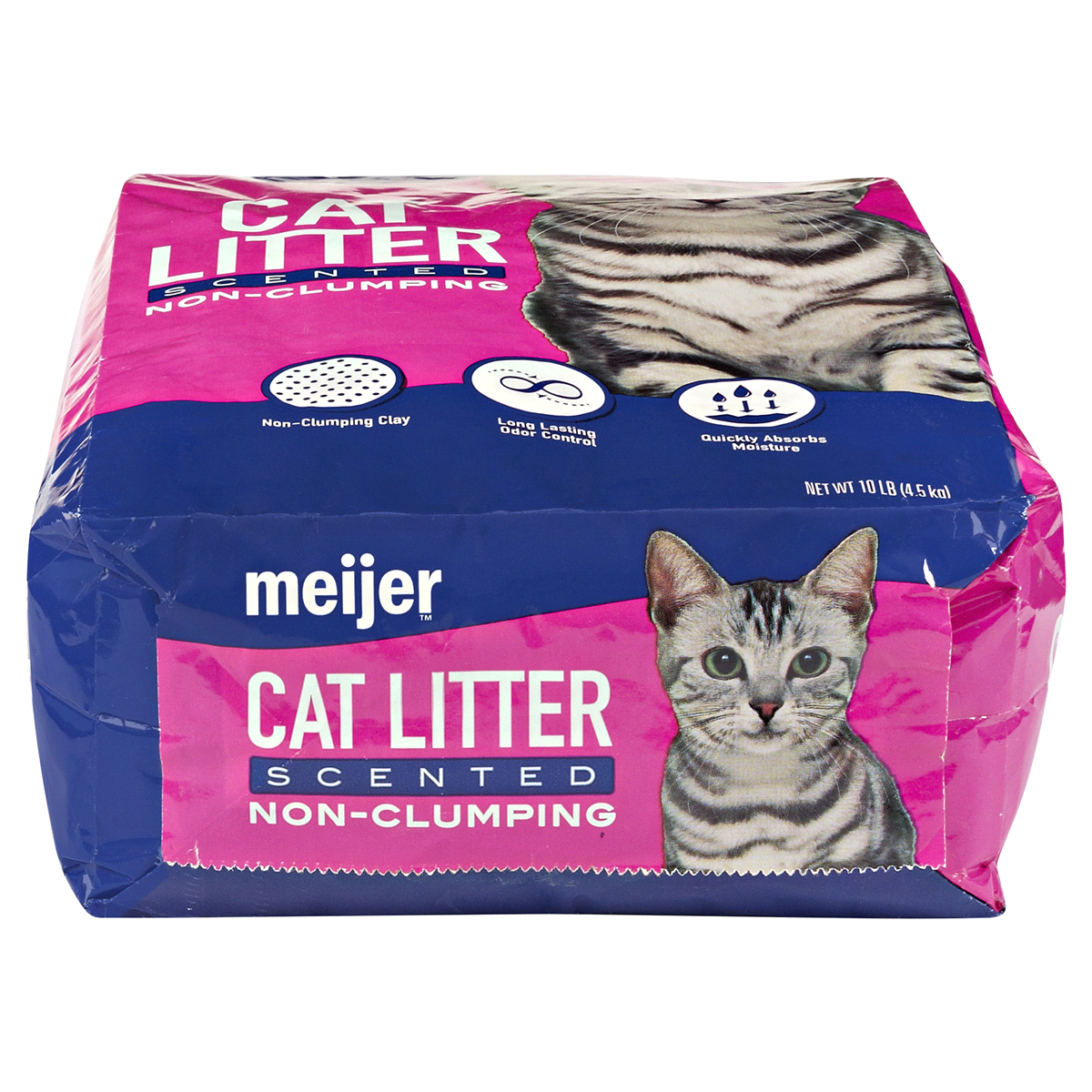 Meijer NonClumping Cat Litter, Scented 10 lb Shipt