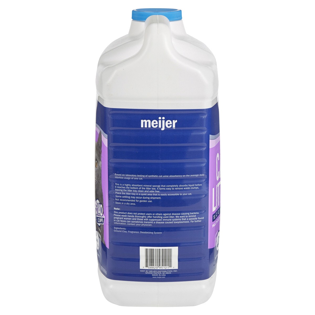 slide 2 of 2, Meijer Clumping Cat Litter, Scented, 20 lb