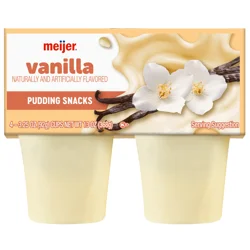Meijer Vanilla Pudding Snacks
