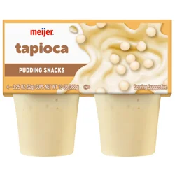 Meijer Tapioca Pudding Snacks