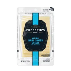 FREDERIKS BY MEIJER Frederik's By Meijer Natural Baby Swiss Cheese, 8 Oz