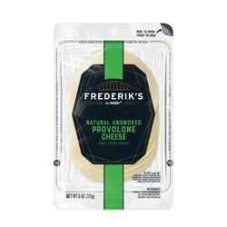 FREDERIKS BY MEIJER Frederik's By Meijer Sliced Unsmoked Provolone Cheese, 8 Oz.