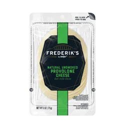 FREDERIKS BY MEIJER Frederik's By Meijer Sliced Unsmoked Provolone Cheese, 8 Oz.