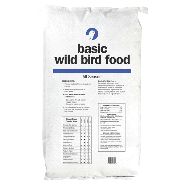 slide 4 of 5, Meijer Basic Wild Bird Food, 40 lb
