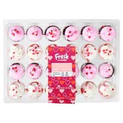 Mini Valentine's Assorted Cupcakes