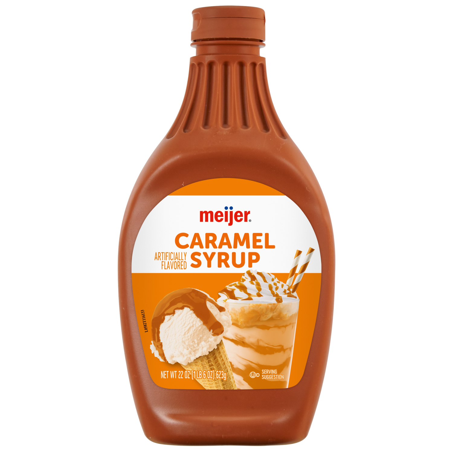 slide 1 of 2, Meijer Caramel Syrup, 22 oz