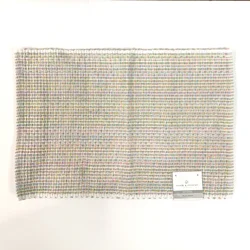 ROOM & RETREAT Room and Retreat Homespun Woven Placemat, 13 in x 19 in, Easter Multi