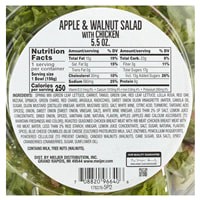slide 19 of 29, Fresh from Meijer Apple & Walnut Salad with Chicken Salad Bowl, 5.5 oz