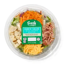 Fresh from Meijer Ranch with Chicken & Bacon Salad Bowl, 5.8 oz
