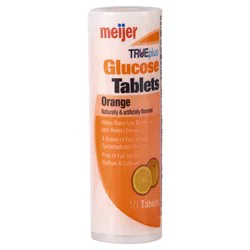 Meijer TruePlus Orange Glucose Tablets