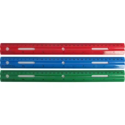 MEIJER PLASTIC BASIC RULER 12''