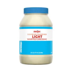 Meijer Lite Whipped Dressing, 30 Oz