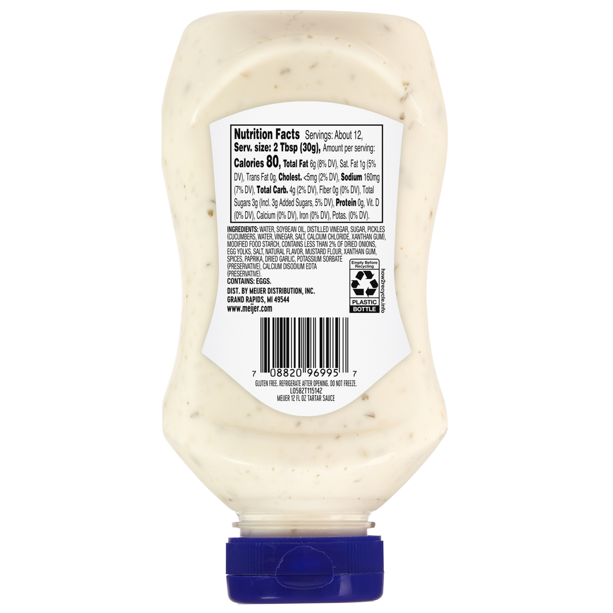 slide 2 of 2, Meijer Easy Squeeze Tartar Sauce, 12 oz