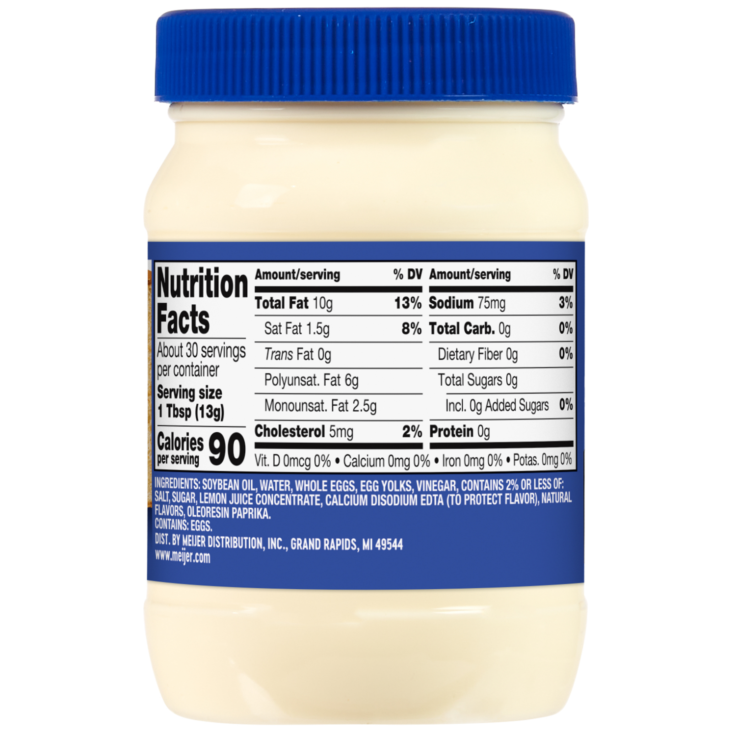slide 3 of 3, Meijer Real Mayonnaise, 15 oz