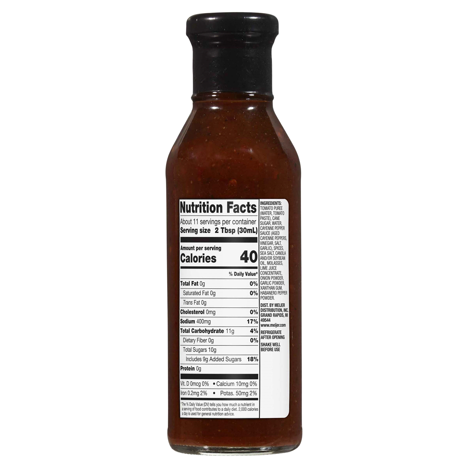 slide 3 of 3, FREDERIKS BY MEIJER Frederik's by Meijer Caribbean Jerk Wing Sauce, 12 oz