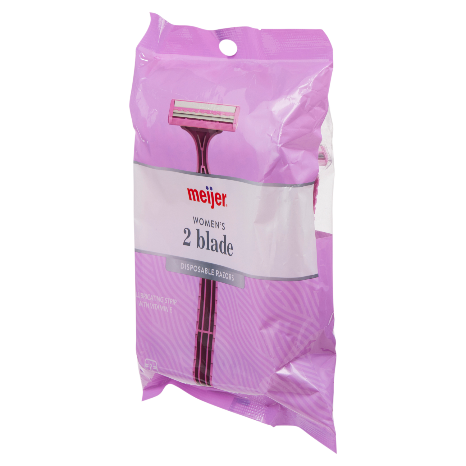 slide 4 of 5, Meijer Womens 2 Blade Disposable Razor, 20 ct