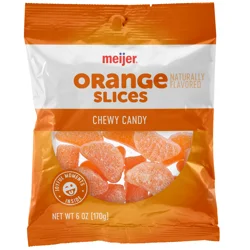 Meijer Orange Candy Slices