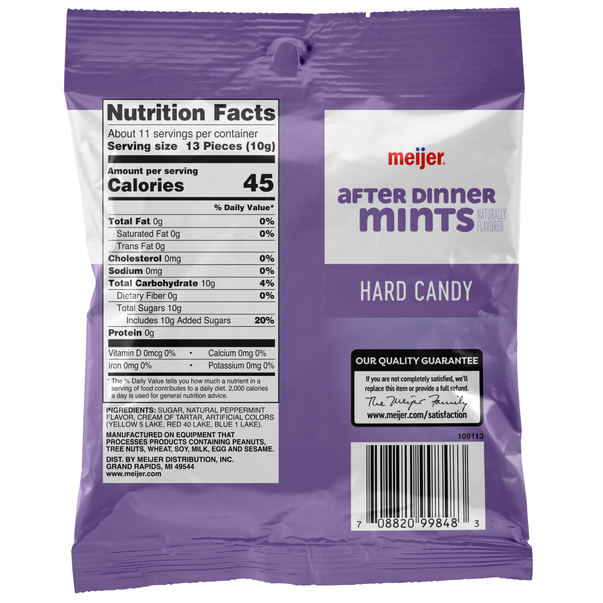 slide 2 of 2, Meijer After Dinner Mints, 4 oz