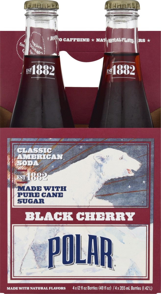 slide 1 of 13, Polar Black Cherry Classic Soda - 11.5 oz, 11.5 oz