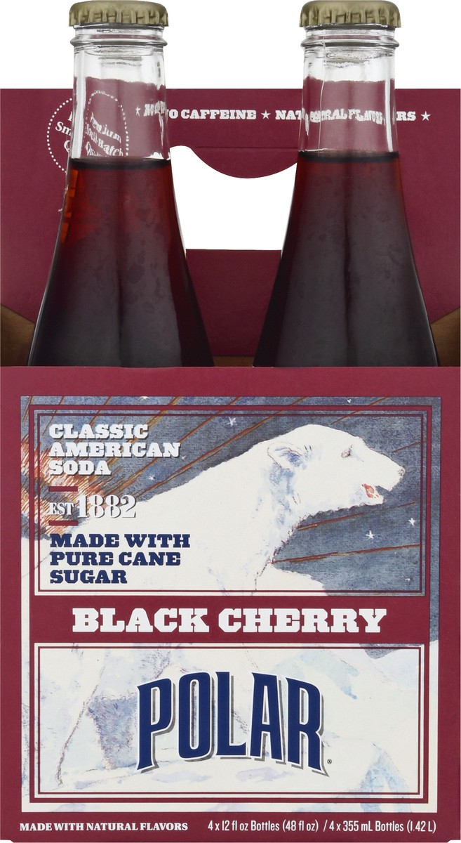 slide 7 of 13, Polar Black Cherry Classic Soda - 11.5 oz, 11.5 oz