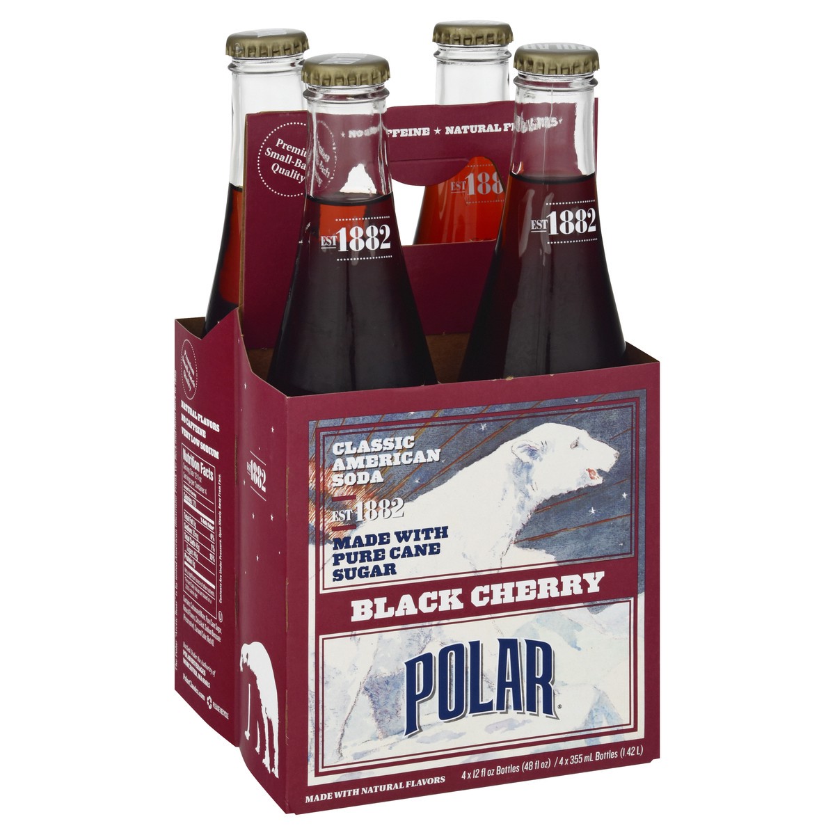 slide 10 of 13, Polar Black Cherry Classic Soda - 11.5 oz, 11.5 oz