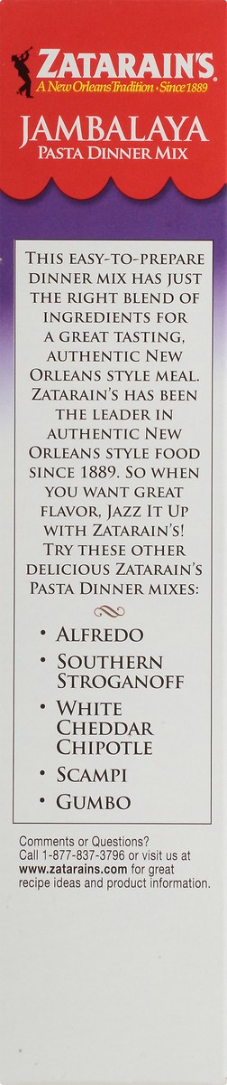 slide 7 of 10, Zatarain's Jambalaya Pasta Dinner, 6.7 oz, 6.7 oz