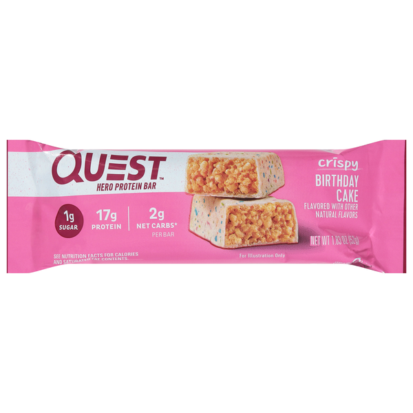 slide 1 of 1, Quest Birthday Cake Crispy Bae, 1.83 oz