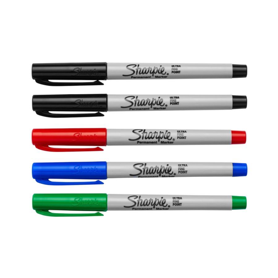 slide 4 of 5, Sharpie Ultra Fine Assorted Permanent Markers, 5 ct