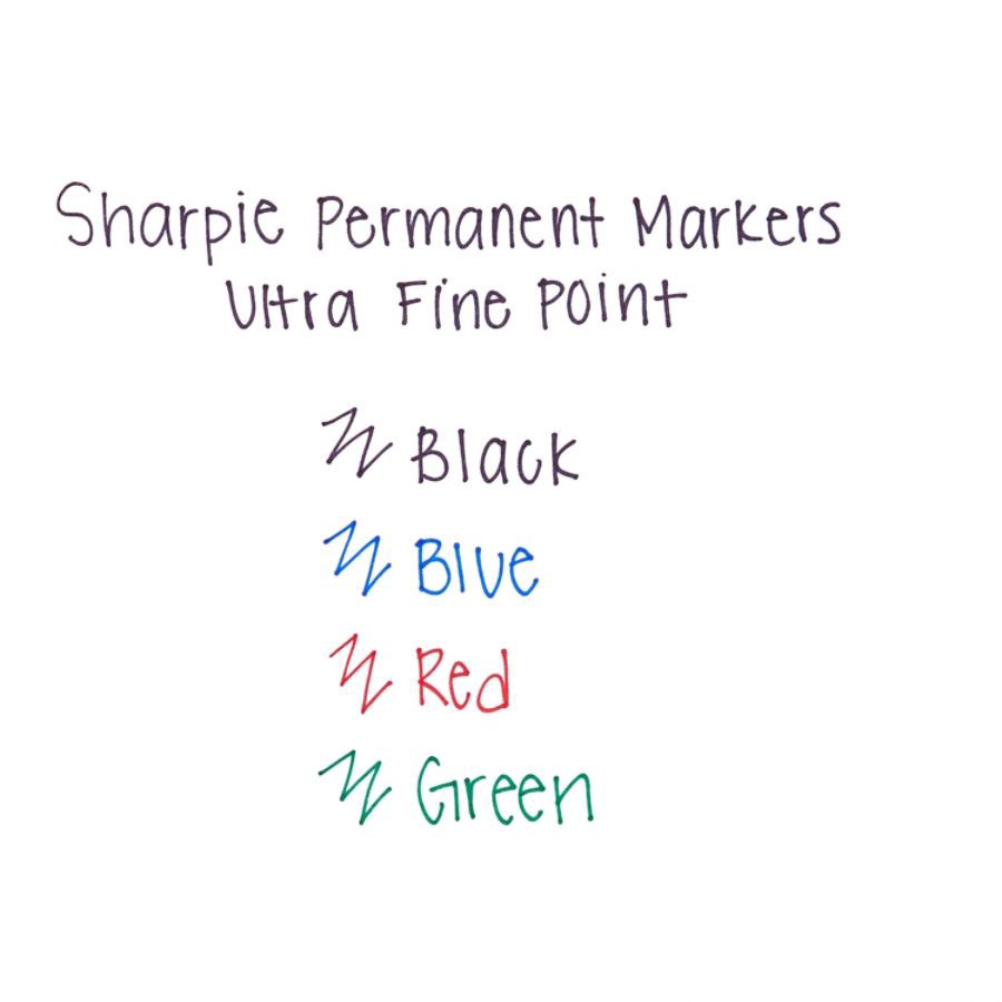 slide 2 of 5, Sharpie Ultra Fine Assorted Permanent Markers, 5 ct
