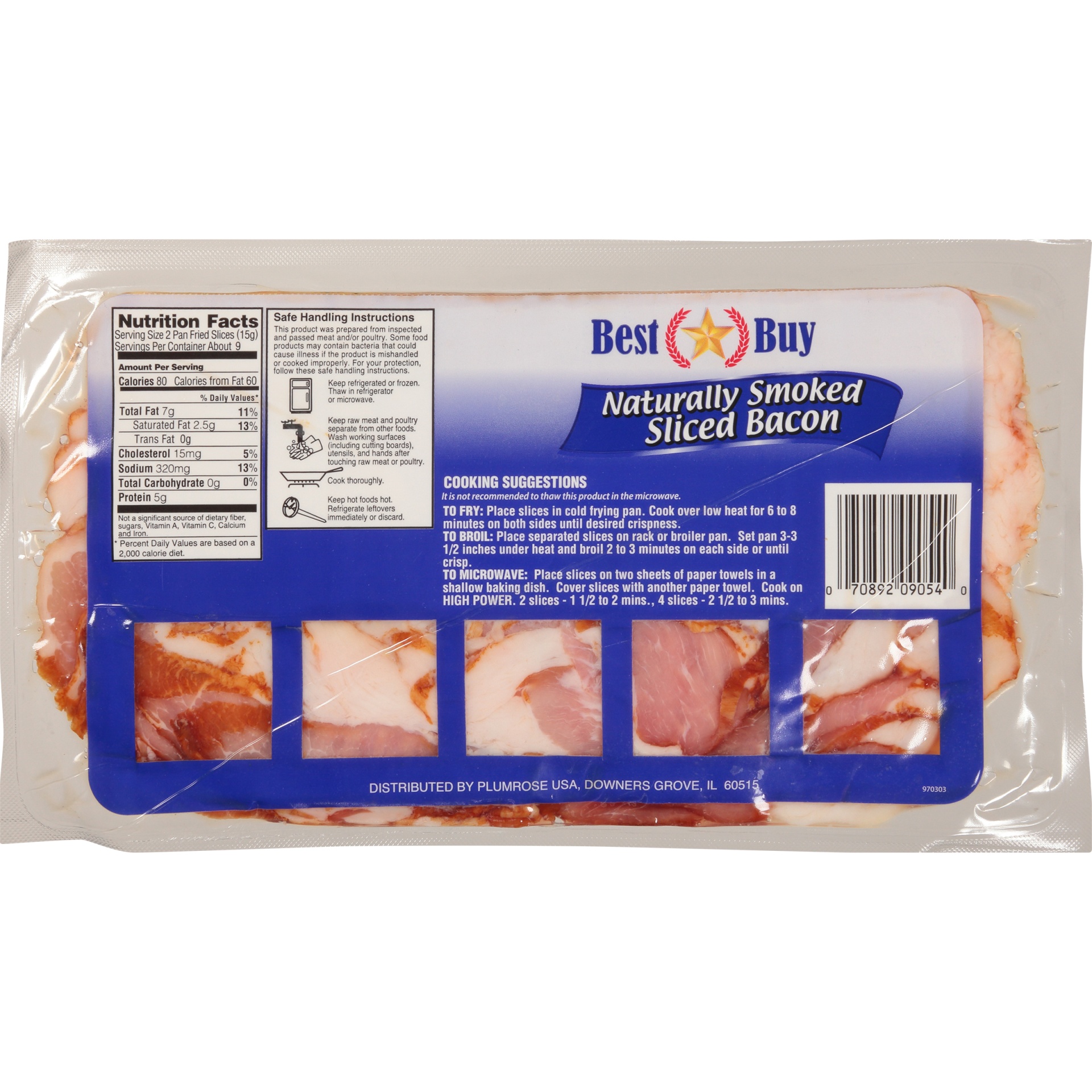 slide 5 of 6, Best Buy Best Buy Hickory Smoked Sliced Bacon 16 Oz, 16 oz