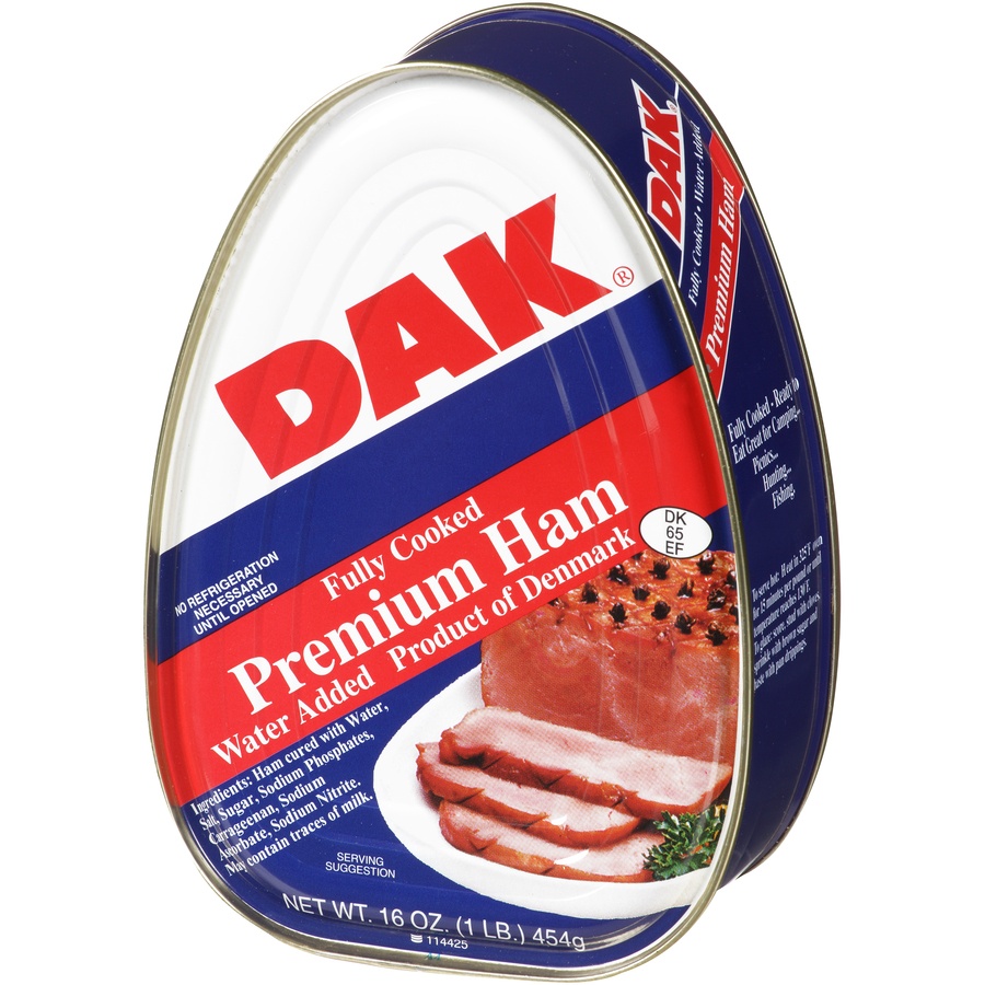 slide 3 of 7, Dak Plumrose Dark Canned Ham W.A., 16 oz