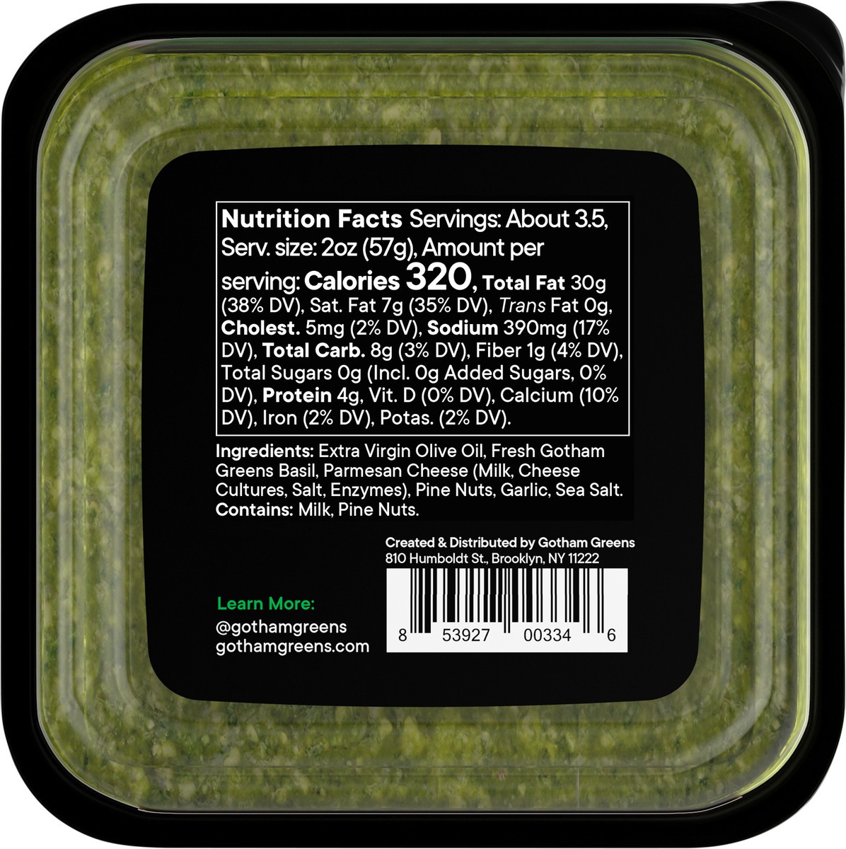 slide 9 of 11, Gotham Greens Classic Pesto 6.5 oz, 6 ct