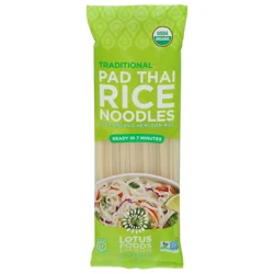 Lotus Foods Pad Thai Traditional Rice Noodles 8 oz