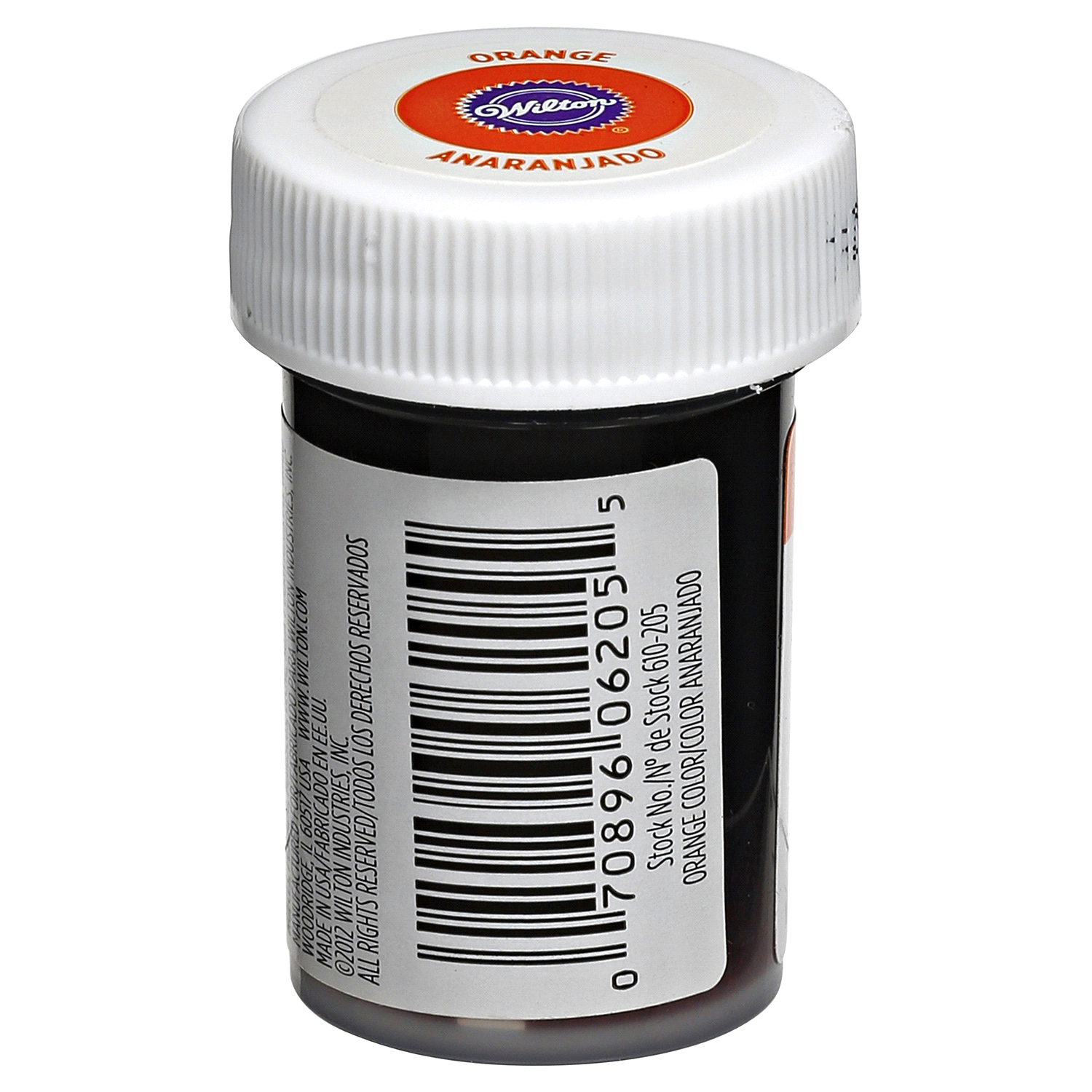 slide 2 of 3, Wilton Icing Color, Orange, 1 oz