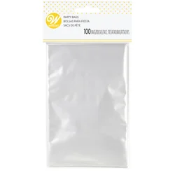 Wilton CLEAR PARTY BAGS MEGAPK