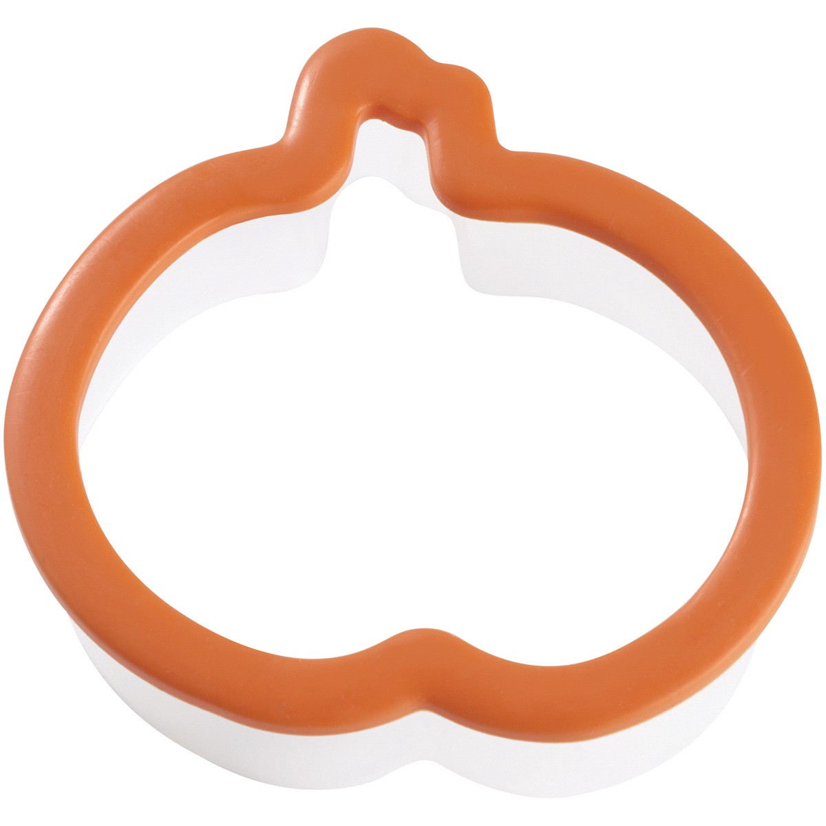 slide 1 of 1, Wilton Plastic Grippy Jack-O-Lantern Cookie Cutter Orange, 1 ct