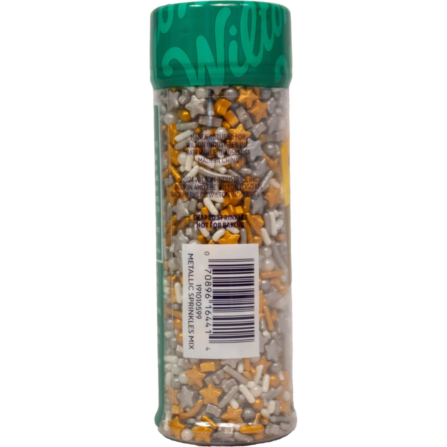 slide 3 of 5, Wilton Xmas Sprinkles Holiday Metallic 6, 1 ct