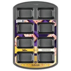 Wilton Gold 8-Cavity Mini Loaf Pan 1 Each