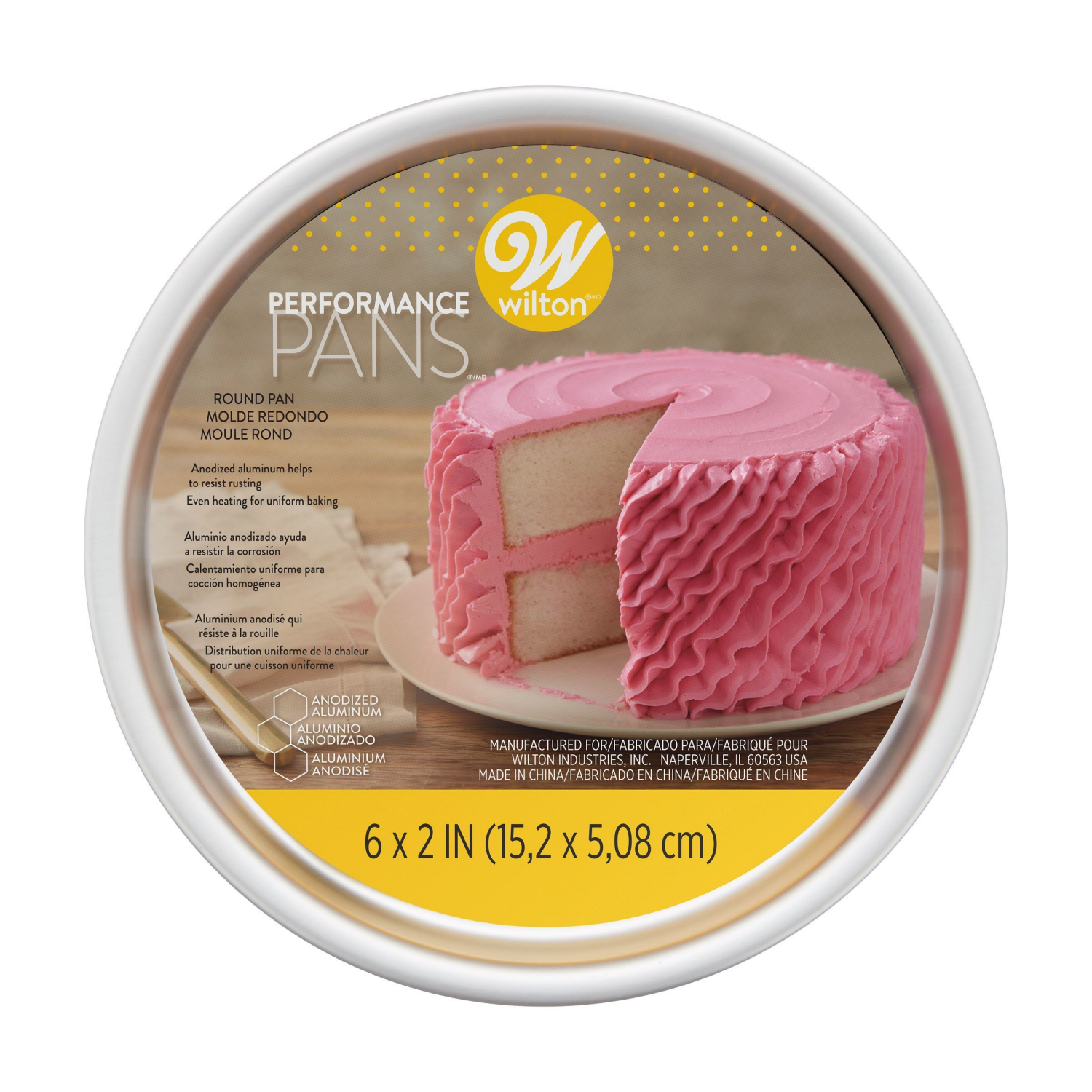 slide 1 of 1, Wilton Performance Pans Round Pan 1 Each, 1 ct