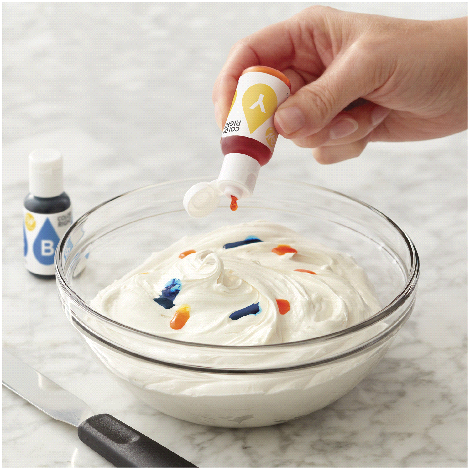 slide 5 of 5, Wilton Color Right Concentrated Food Coloring 8 - 0.64 fl oz Bottles, 8 ct