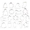 slide 5 of 5, Wilton Holiday Shapes Metal Cookie Cutter Set, 18 ct