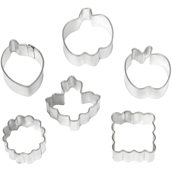 slide 2 of 13, Wilton Pie Crust Cutter Set, 6 ct