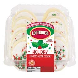 Lofthouse Holiday Frosted Sugar Frosted Sugar Cookies 13.5 oz