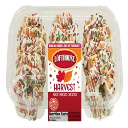 Lofthouse Autumn Shortbread Cookies, 9.5 Oz.