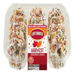 Lofthouse Autumn Shortbread Cookies, 9.5 Oz.