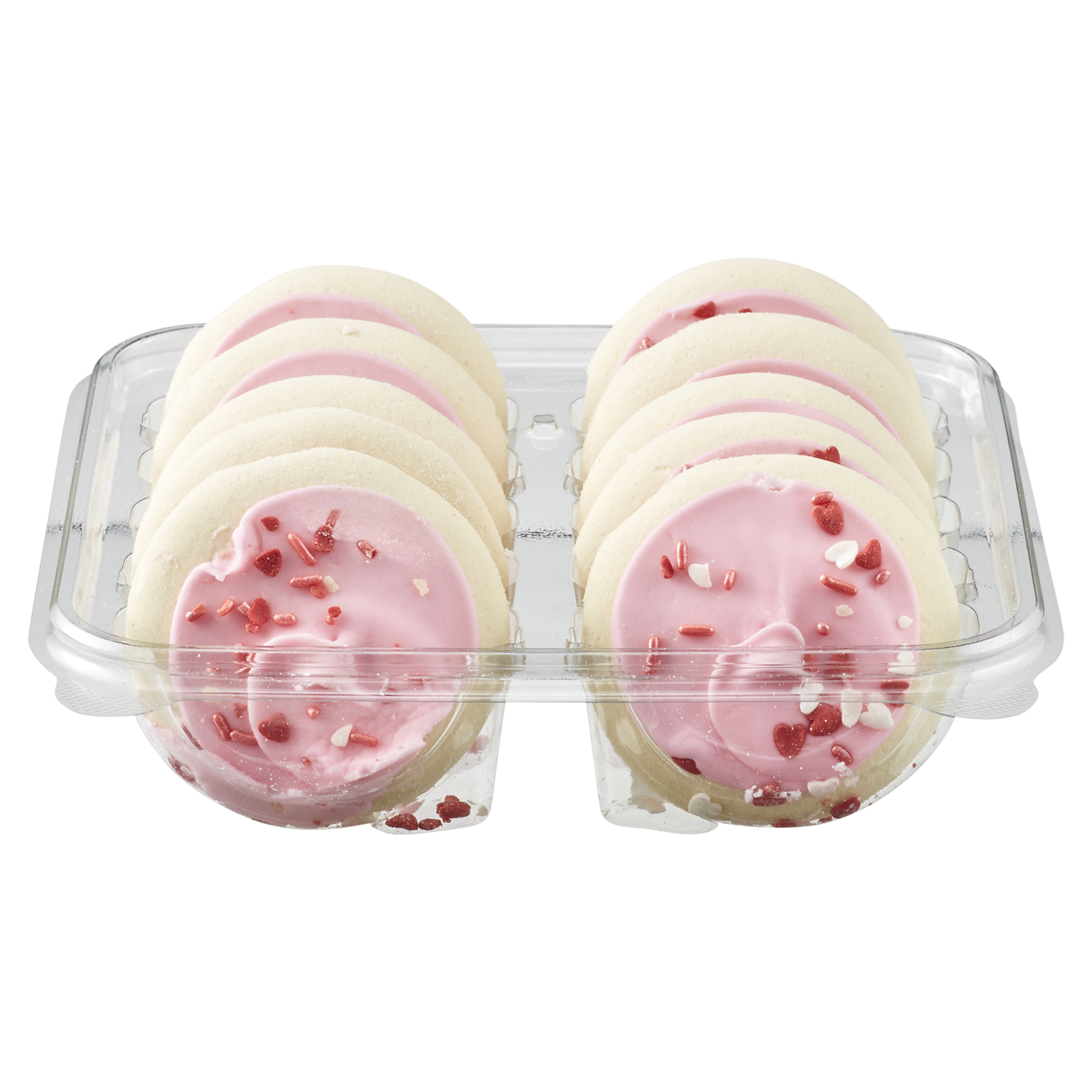 slide 2 of 3, Lofthouse Valentine Frosted Sugar Cookies 13.5 oz, 10 ct; 13.5 oz