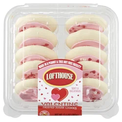 Lofthouse Valentine Frosted Sugar Cookies 13.5 oz