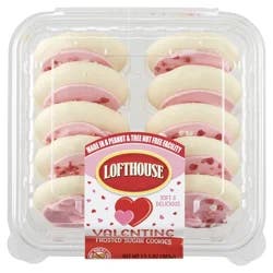 Lofthouse Valentine Frosted Sugar Cookies 13.5 oz